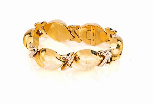 Bracciale in oro giallo  - Asta Asta Gioielli e Orologi - Associazione Nazionale - Case d'Asta italiane