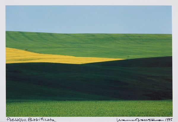 Franco Fontana : Paesaggio - Basilicata  - Asta Asta di Arte Moderna e Contemporanea - Associazione Nazionale - Case d'Asta italiane