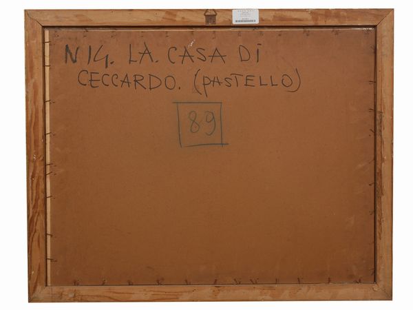 Lorenzo Viani : La casa di Ceccardo  - Asta Asta di Arte Moderna e Contemporanea - Associazione Nazionale - Case d'Asta italiane
