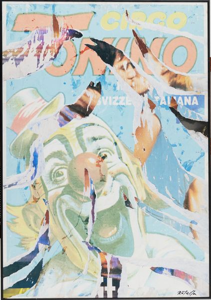 MIMMO ROTELLA : Circo Togni  - Asta Asta di Arte Moderna e Contemporanea - Associazione Nazionale - Case d'Asta italiane