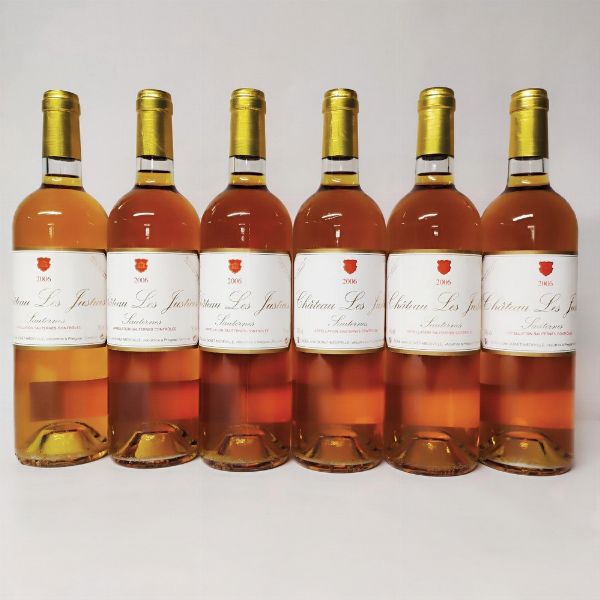 Chateau les Justices, Sauternes 2006  - Asta Wine and Spirits - Associazione Nazionale - Case d'Asta italiane