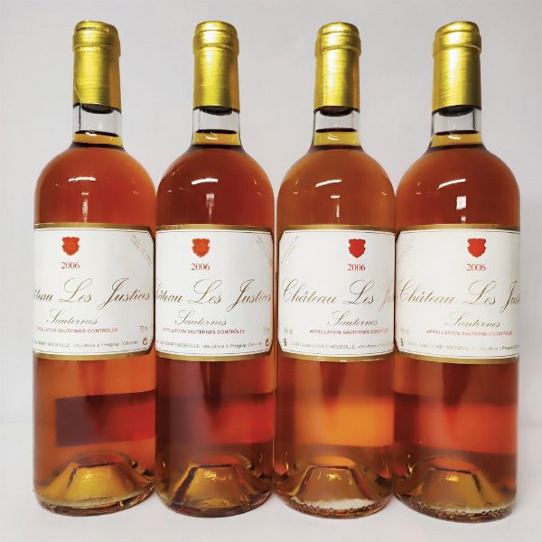 Chateau les Justices, Sauternes 2006  - Asta Wine and Spirits - Associazione Nazionale - Case d'Asta italiane