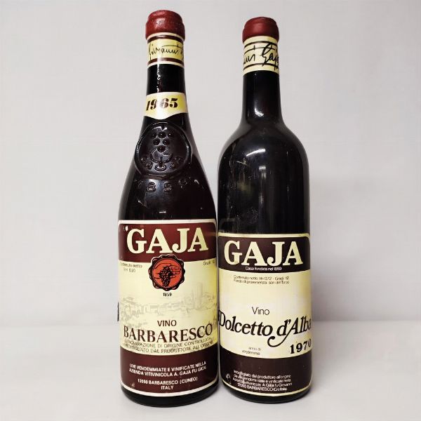 Gaja, Dolcetto e Barbaresco  - Asta Wine and Spirits - Associazione Nazionale - Case d'Asta italiane