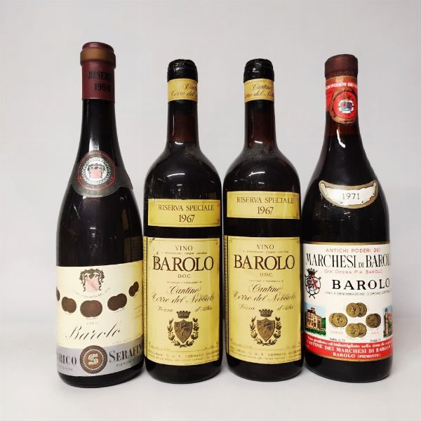 Enrico Serafino, Cerrato, Marchesi di Barolo, Barolo  - Asta Wine and Spirits - Associazione Nazionale - Case d'Asta italiane