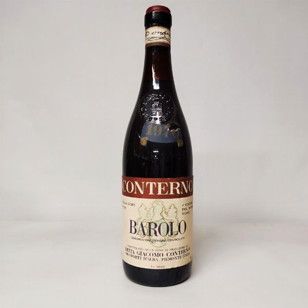 Giacomo Conterno, Barolo 1970  - Asta Wine and Spirits - Associazione Nazionale - Case d'Asta italiane