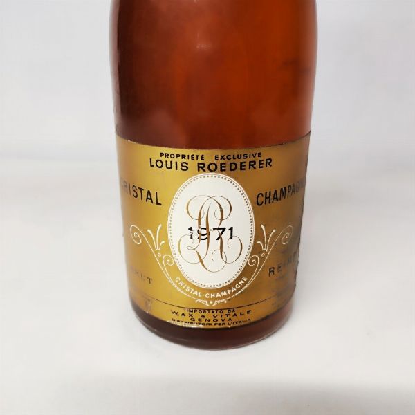 Louis Roederer, Cristal Champagne 1971  - Asta Wine and Spirits - Associazione Nazionale - Case d'Asta italiane