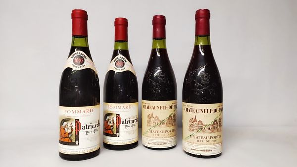 Pomard Patriarche, Chateau Fortia Chateauneuf du Pape  - Asta Wine and Spirits - Associazione Nazionale - Case d'Asta italiane