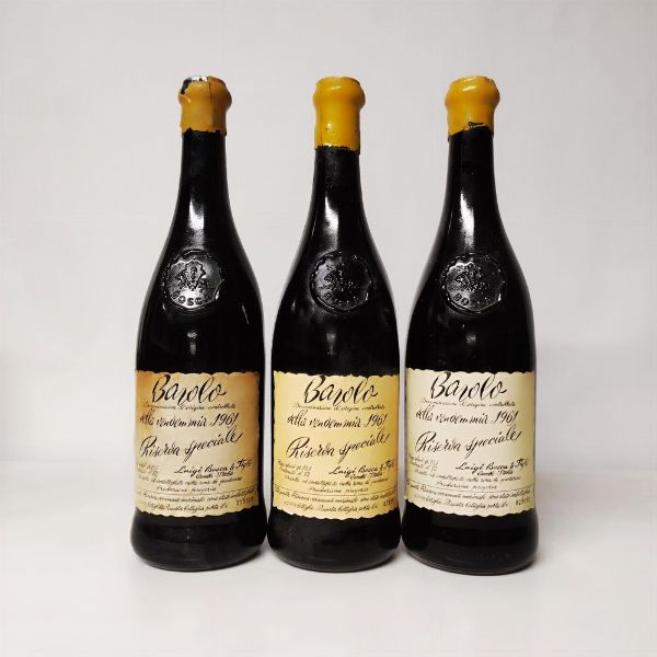 Luigi Bosca Riserva Speciale, Barolo 1961  - Asta Wine and Spirits - Associazione Nazionale - Case d'Asta italiane