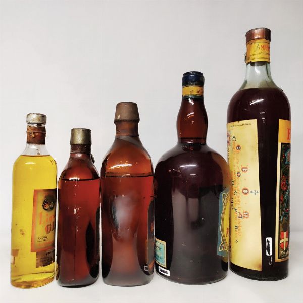 Bairo Collezione, Liquori Italiani  - Asta Wine and Spirits - Associazione Nazionale - Case d'Asta italiane