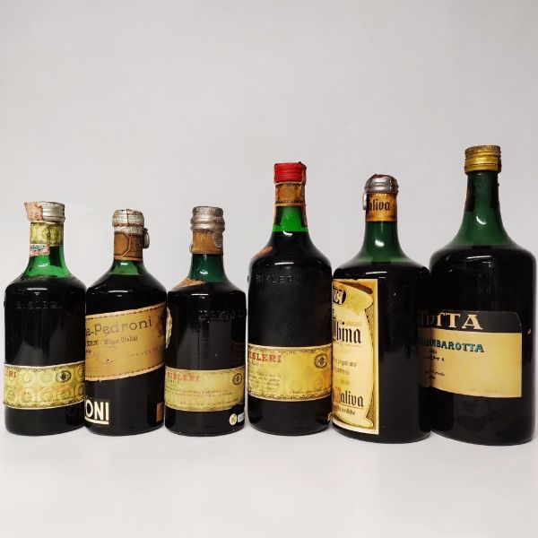 Bisleri, Pedroni, Baliva, Gambarotta, Ferro China  - Asta Wine and Spirits - Associazione Nazionale - Case d'Asta italiane