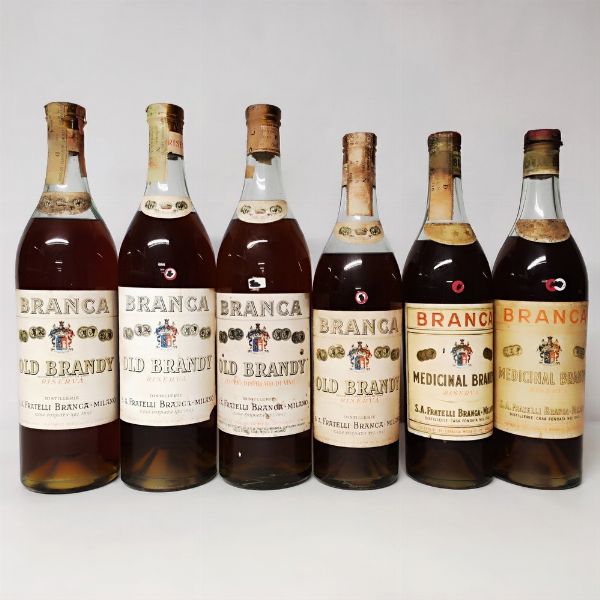 Branca, Old Brandy  - Asta Wine and Spirits - Associazione Nazionale - Case d'Asta italiane