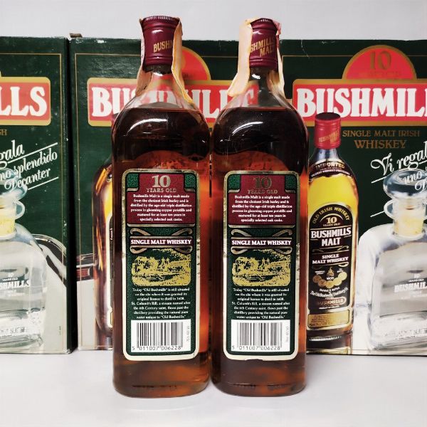 Bushmills 10 Years, Single Malt Whiskey  - Asta Wine and Spirits - Associazione Nazionale - Case d'Asta italiane