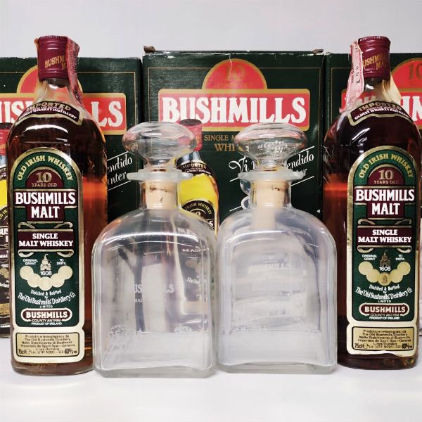 Bushmills 10 Years, Single Malt Whiskey  - Asta Wine and Spirits - Associazione Nazionale - Case d'Asta italiane