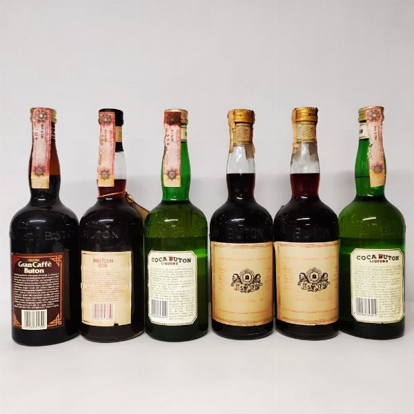 Buton Caffe, Felsina, Coca Buton, Liquori  - Asta Wine and Spirits - Associazione Nazionale - Case d'Asta italiane