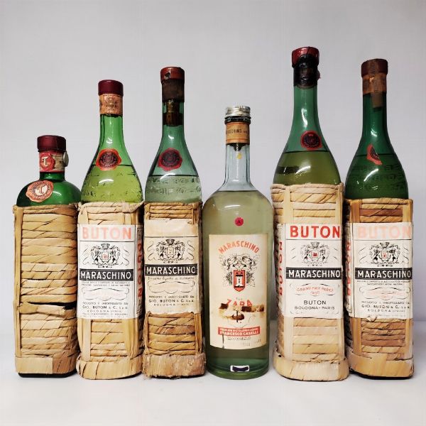 Buton, Caselli, Toschi, Maraschino  - Asta Wine and Spirits - Associazione Nazionale - Case d'Asta italiane