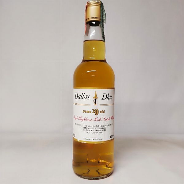 Dallas Dhu 1979 Montanari 20 Years Old, Malt Whisky  - Asta Wine and Spirits - Associazione Nazionale - Case d'Asta italiane