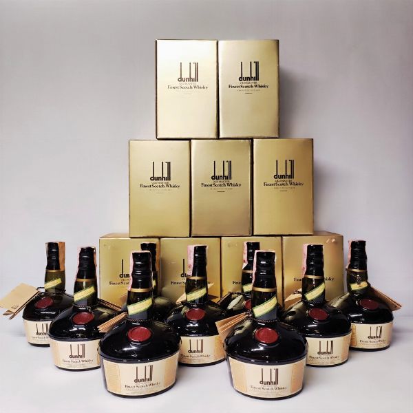 Dunhill, Finest Scotch Whisky  - Asta Wine and Spirits - Associazione Nazionale - Case d'Asta italiane