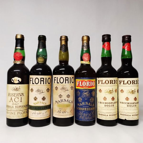 Florio, Marsala  - Asta Wine and Spirits - Associazione Nazionale - Case d'Asta italiane