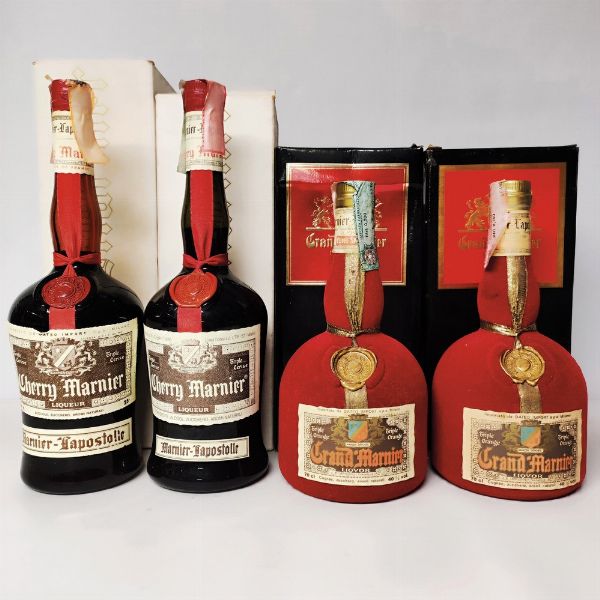 Grand Marnier, Cherry Marnier, Liquori  - Asta Wine and Spirits - Associazione Nazionale - Case d'Asta italiane