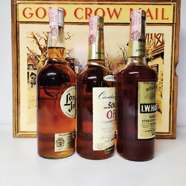 I.W.Harper Bourbon, Long John, Schenley, Scotch Whisky  - Asta Wine and Spirits - Associazione Nazionale - Case d'Asta italiane