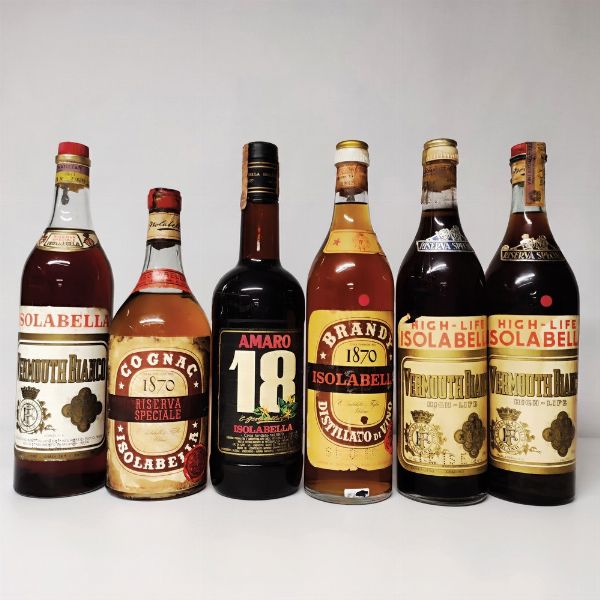 Isolabella, Liquori & Vermouth  - Asta Wine and Spirits - Associazione Nazionale - Case d'Asta italiane