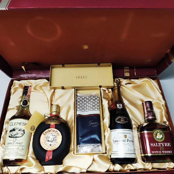 Laurent Perrier Champagne, Vecchia Romagna, Saltyre, Glenesk, Scotch Whisky  - Asta Wine and Spirits - Associazione Nazionale - Case d'Asta italiane