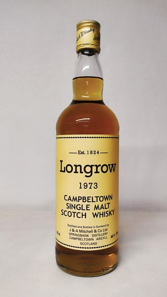 Longrow 1973 Campbeltown, Single Malt Whisky  - Asta Wine and Spirits - Associazione Nazionale - Case d'Asta italiane