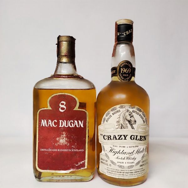 Mac Dugan, Crazy Glen, Malt Whisky  - Asta Wine and Spirits - Associazione Nazionale - Case d'Asta italiane