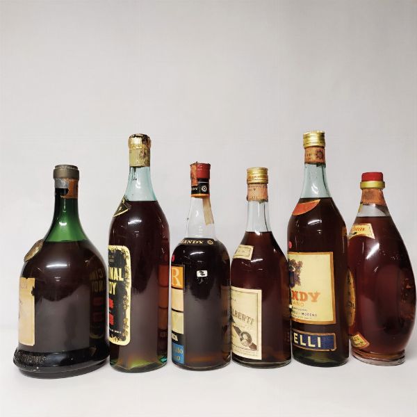 Martinazzi, Pedroni, Motta, Alberti, Caselli, Landy, Brandy  - Asta Wine and Spirits - Associazione Nazionale - Case d'Asta italiane