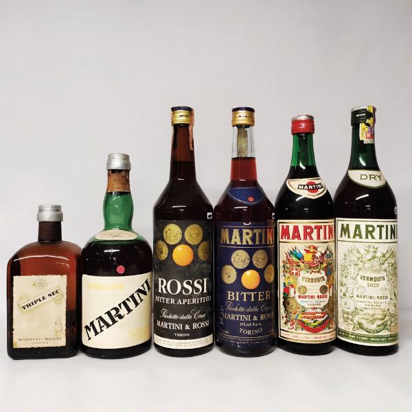 Martini & Rossi, Bitter, Liquori & Vermouth  - Asta Wine and Spirits - Associazione Nazionale - Case d'Asta italiane