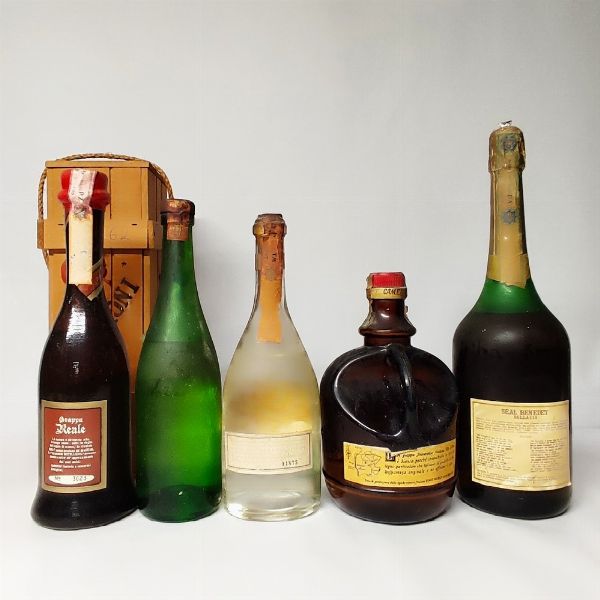 Negroni, Morandini, Gortani, Camel, Seal Benedet, Grappe  - Asta Wine and Spirits - Associazione Nazionale - Case d'Asta italiane