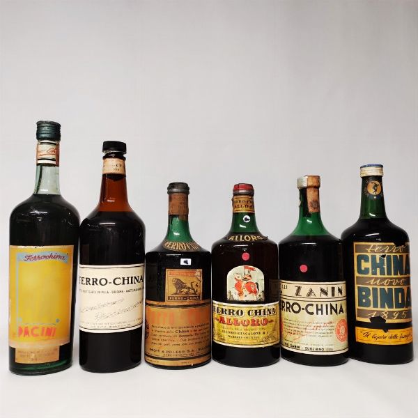 Pacini, Pilla, Pellegri, Alloro, Zanin, Binda, Ferro-China  - Asta Wine and Spirits - Associazione Nazionale - Case d'Asta italiane