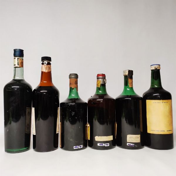 Pacini, Pilla, Pellegri, Alloro, Zanin, Binda, Ferro-China  - Asta Wine and Spirits - Associazione Nazionale - Case d'Asta italiane