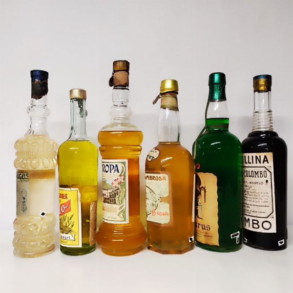 Pagliarini, Coccato, Oropa, Badia, Camaldoli, Colombo, Liquori  - Asta Wine and Spirits - Associazione Nazionale - Case d'Asta italiane