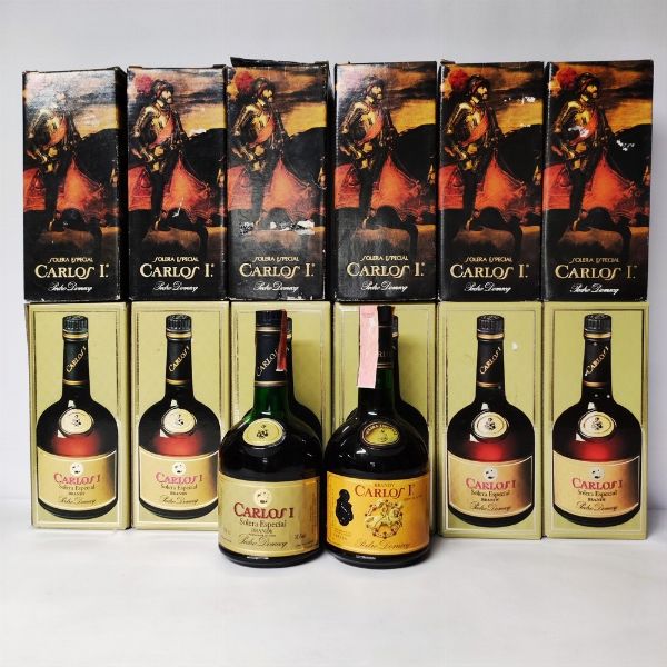 Pedro Domecq Carlos I Solera, Brandy  - Asta Wine and Spirits - Associazione Nazionale - Case d'Asta italiane