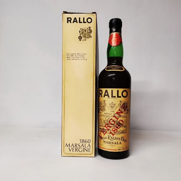 Rallo 1860, Marsala Vergine  - Asta Wine and Spirits - Associazione Nazionale - Case d'Asta italiane