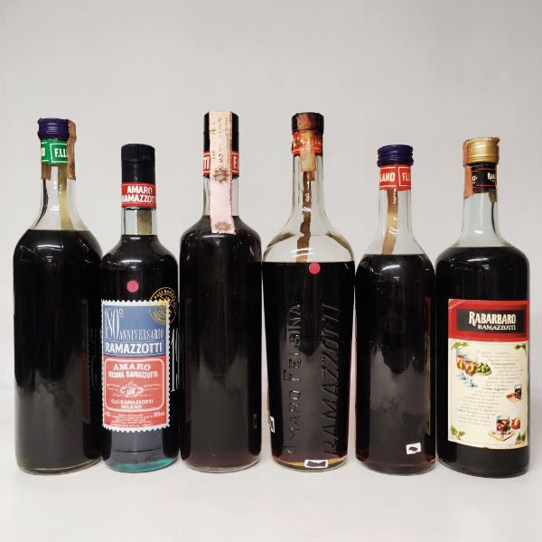 Ramazzotti, Amaro & Rabarbaro  - Asta Wine and Spirits - Associazione Nazionale - Case d'Asta italiane