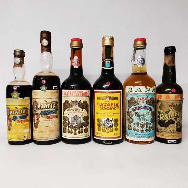 Ratafia Robiolio, Rapa, Liquori  - Asta Wine and Spirits - Associazione Nazionale - Case d'Asta italiane