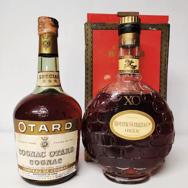 Rouyer Guillet Xo, Otard Special, Cognac  - Asta Wine and Spirits - Associazione Nazionale - Case d'Asta italiane