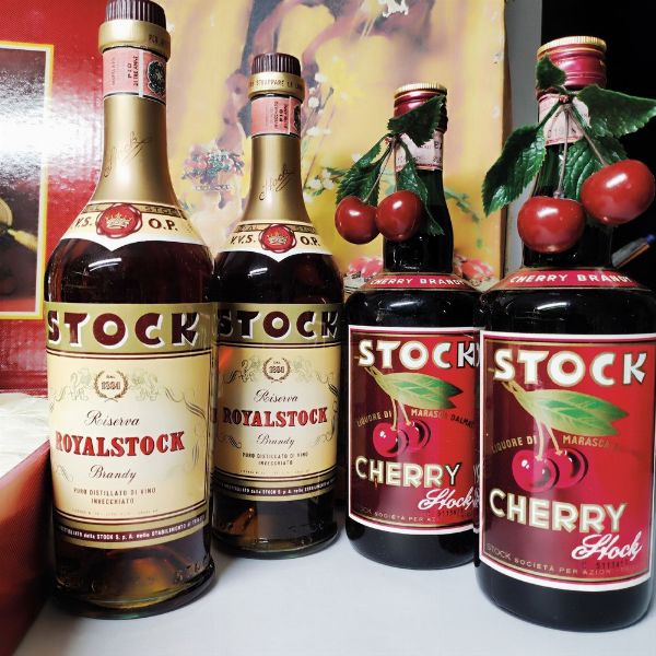 Royalstok Brandy, Cherry Stock, Long John, Tormore Glenlivet, Scotch Whisky  - Asta Wine and Spirits - Associazione Nazionale - Case d'Asta italiane