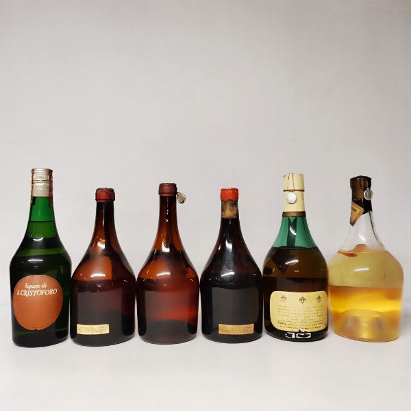 S.Cristoforo, S.Vittoria, Gran Zucca, S.Paolo, Liquori  - Asta Wine and Spirits - Associazione Nazionale - Case d'Asta italiane