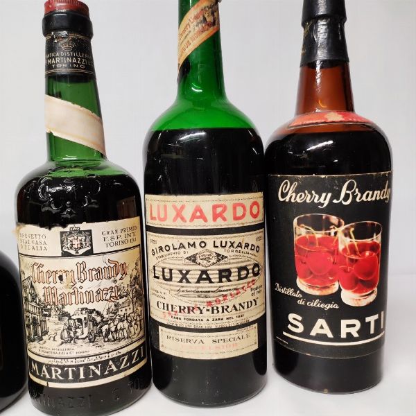 Sarti, Branca, Vlahov, Martinazzi, Luxardo, Cherry Brandy  - Asta Wine and Spirits - Associazione Nazionale - Case d'Asta italiane