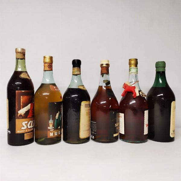 Sarti, Mugnetti, Ape, San Martein, Sis, Ramazzotti, Brandy  - Asta Wine and Spirits - Associazione Nazionale - Case d'Asta italiane