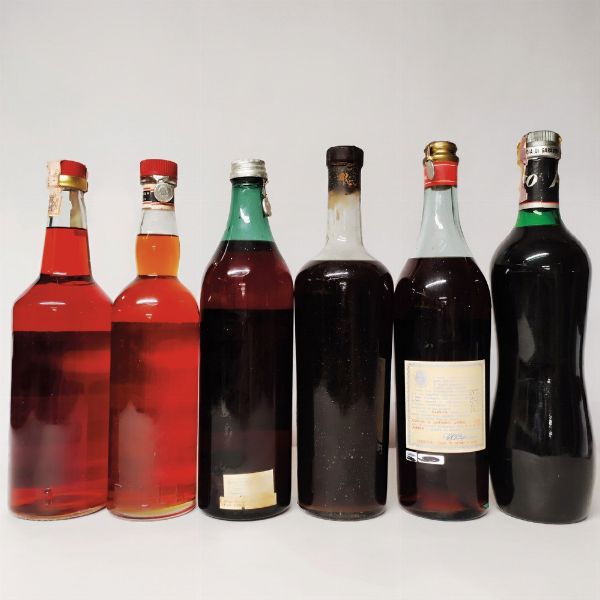 Select Pilla, Tuoni & Canepa, Bonomelli, Barbieri, Rosso Antico, Bitter & Aperitivo  - Asta Wine and Spirits - Associazione Nazionale - Case d'Asta italiane