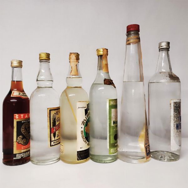 Starka, Zytnia, Polmos, Moskovskaya, Boaka, Vodka  - Asta Wine and Spirits - Associazione Nazionale - Case d'Asta italiane