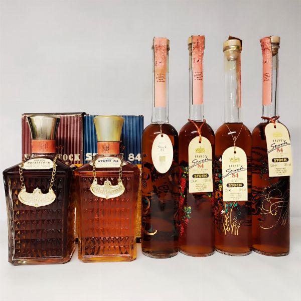 Stock 84 Collezione, Brandy  - Asta Wine and Spirits - Associazione Nazionale - Case d'Asta italiane