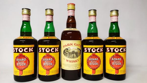 Stock Amaro, Park Gate Scotch Whisky  - Asta Wine and Spirits - Associazione Nazionale - Case d'Asta italiane