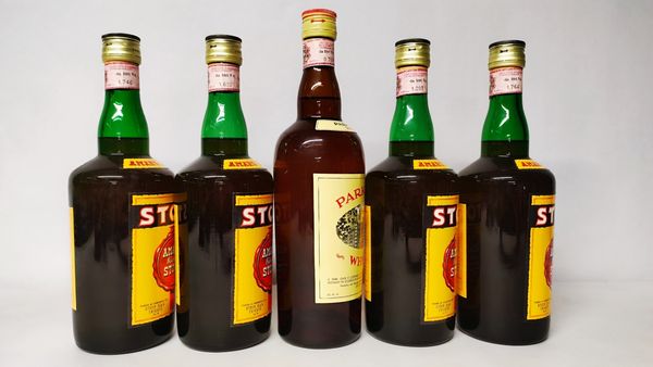 Stock Amaro, Park Gate Scotch Whisky  - Asta Wine and Spirits - Associazione Nazionale - Case d'Asta italiane