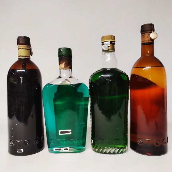 Stock Chartreuse Gialla, Menthe, Liquori  - Asta Wine and Spirits - Associazione Nazionale - Case d'Asta italiane