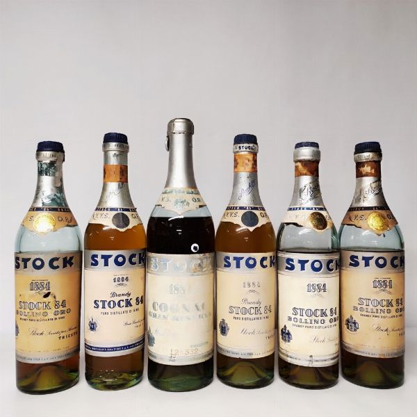 Stock, Brandy & Cognac  - Asta Wine and Spirits - Associazione Nazionale - Case d'Asta italiane